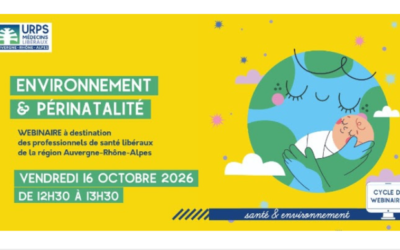 Webinaire Environnement et périnatalité