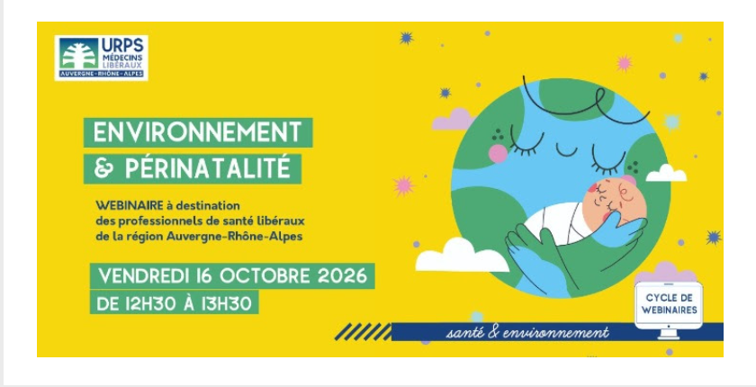 Webinaire Environnement et périnatalité