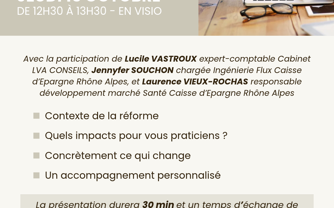 Webinaire facturation électronique 12h30 à 13h30